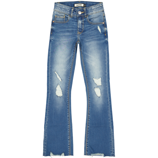 Raizzed Girls Flare Jeans Melbourne Crafted Dark Blue Tinted