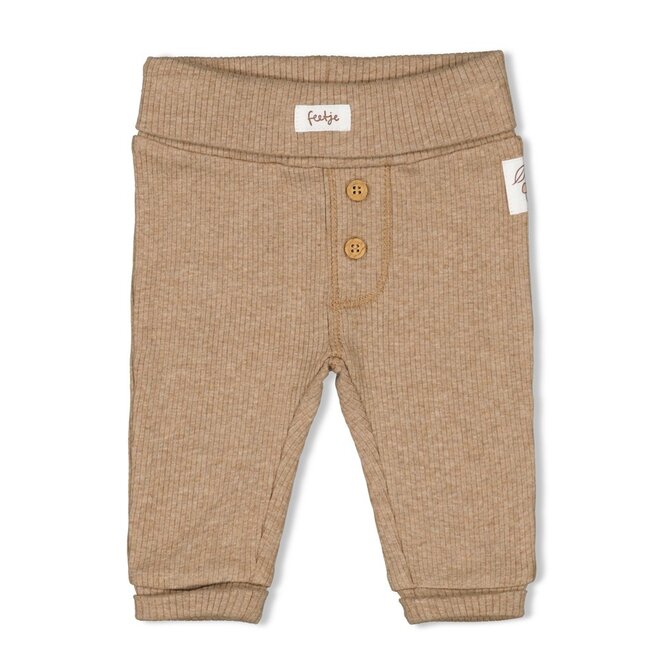 Feetje Broek Little Forest Friends Taupe melange