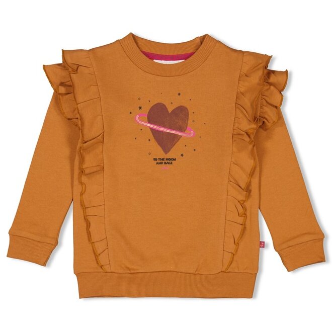 Jubel Sweater Ruches Miss Universe Camel