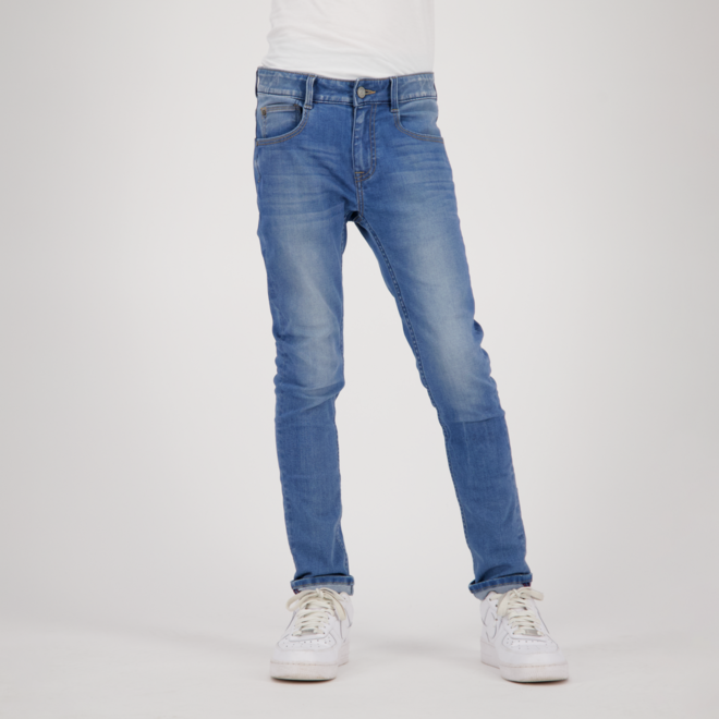 Raizzed Boys Slim Jeans Santiago Mid Blue Stone