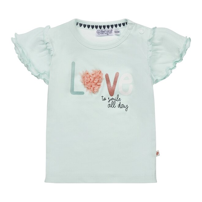 Dirkje Girls T-shirt Mint R50319-35