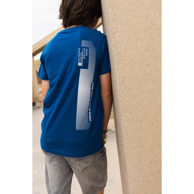 Noway Monday Boys T-shirt Cobalt Blue R50189-1