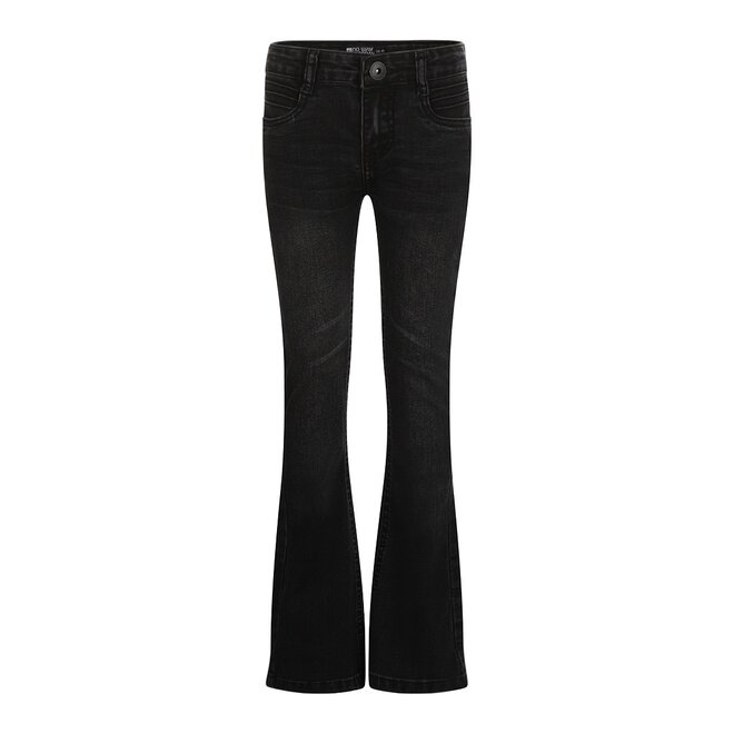 Noway Monday Girls Jeans Flared Dark Grey Jeans R50085-1