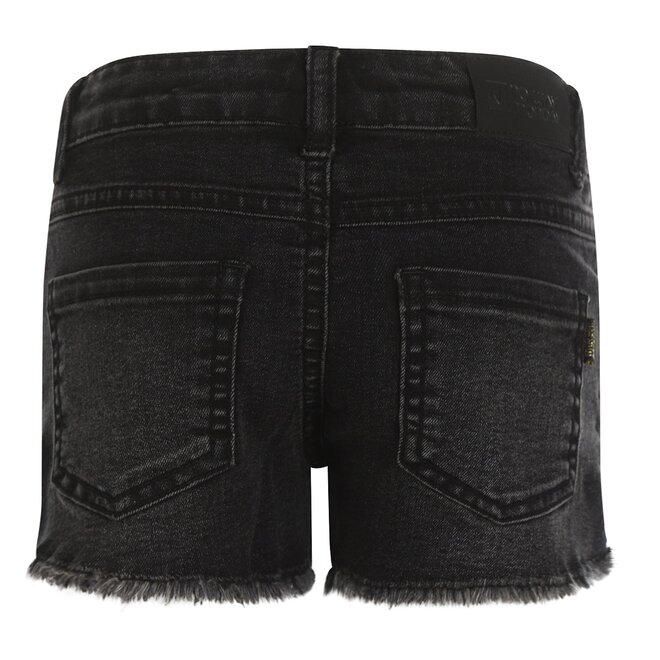 Noway Monday Girls Jeans Shorts Slim Fit Dark Grey Jeans R50081-1