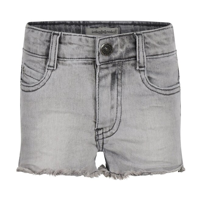 Koko Noko Girls Jeans Shorts Grey Jeans R50983-37