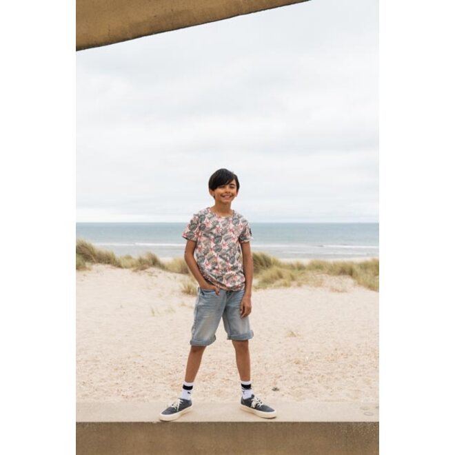 Noway Monday Boys Jeans Shorts Regular Fit Blue Jeans R50279-1