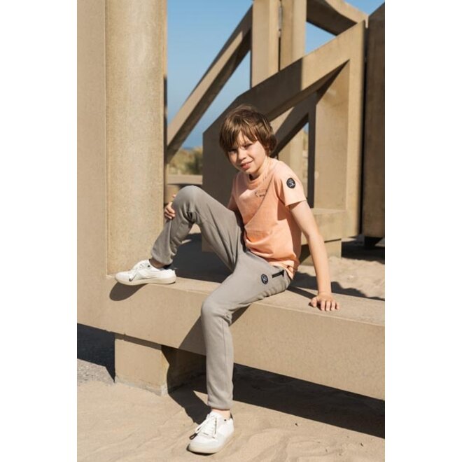 Noway Monday Boys T-shirt Bright Peach R50254-1