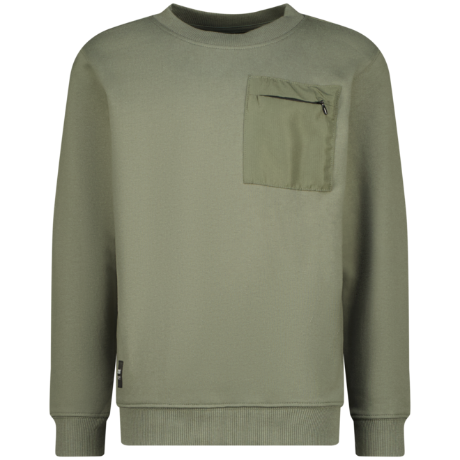 Raizzed Boys Concord Crew Neck Sweater Shake Green