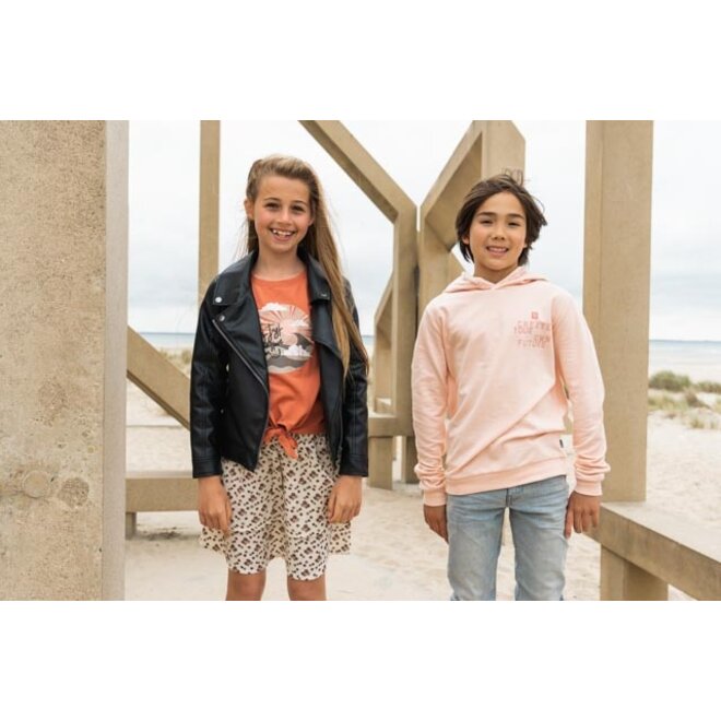 Noway Monday Boys Sweater  Faded Peach R50280-1