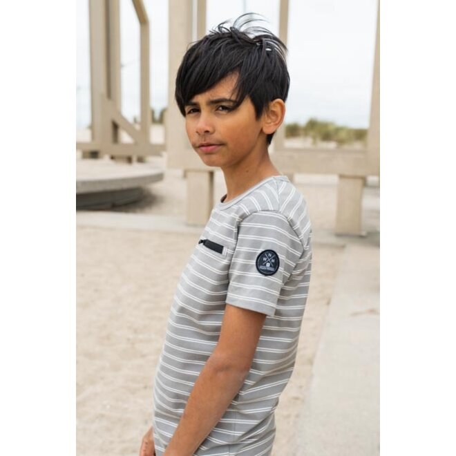 Noway Monday Boys T-shirt Faded Green R50287-1