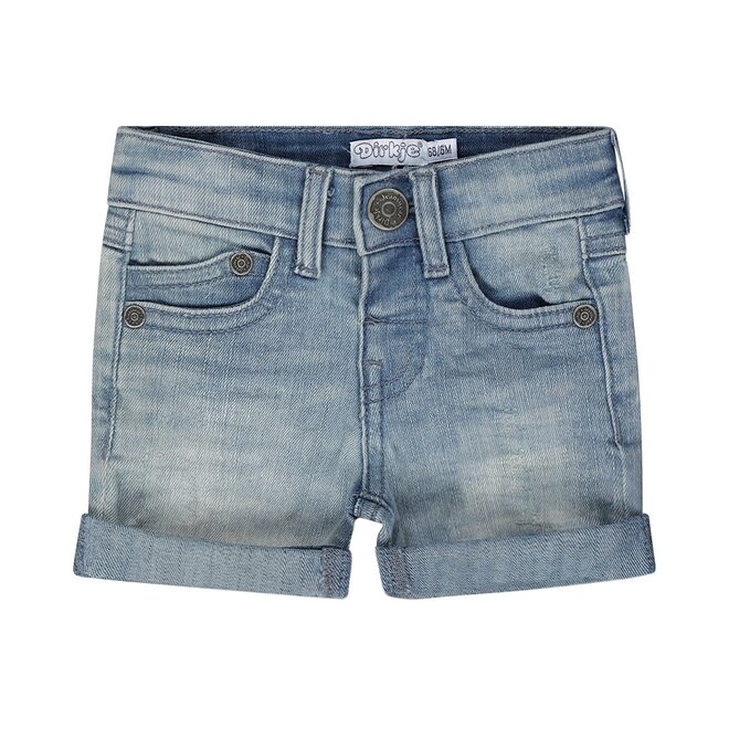 Dirkje Boys Jeans Shorts Turn-up Blue Jeans R50629-35