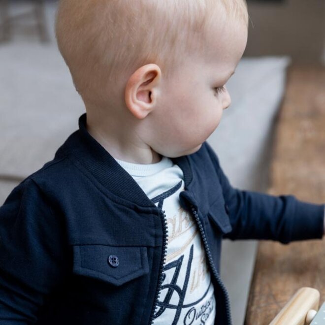 Dirkje Boys Vest Navy R50567-35