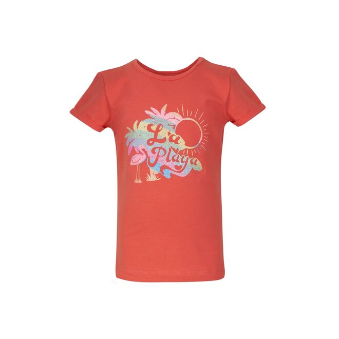 Someone Girls T-shirt Morgana Coral