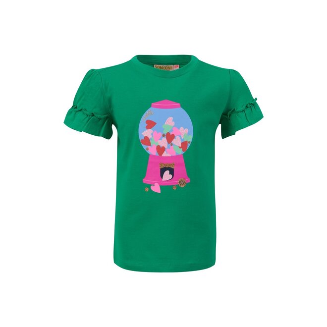 Someone Girls T-shirt Gummie Green