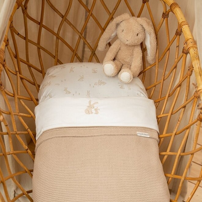 Little Dutch Gebreid Ledikantdeken Pure Beige