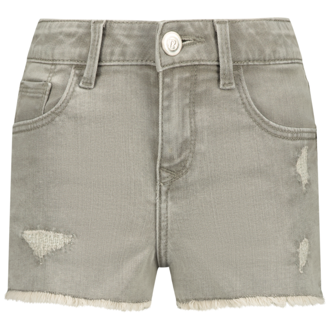 Raizzed Girls Short Jeans Louisiana Crafted Light Grey Stone