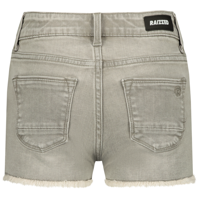 Raizzed Girls Short Jeans Louisiana Crafted Light Grey Stone