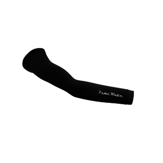 Pedal Mafia Tech Arm Warmer Wht Logo