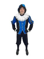 Feestkleding Breda Pieten pak blauw / zwart