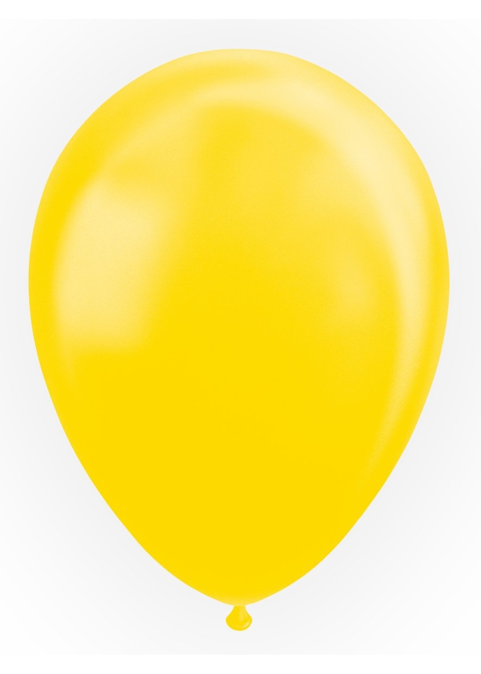 We Fiesta Party Ballonnen pearl geel