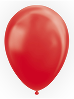 We Fiesta Party Ballonnen metallic rood