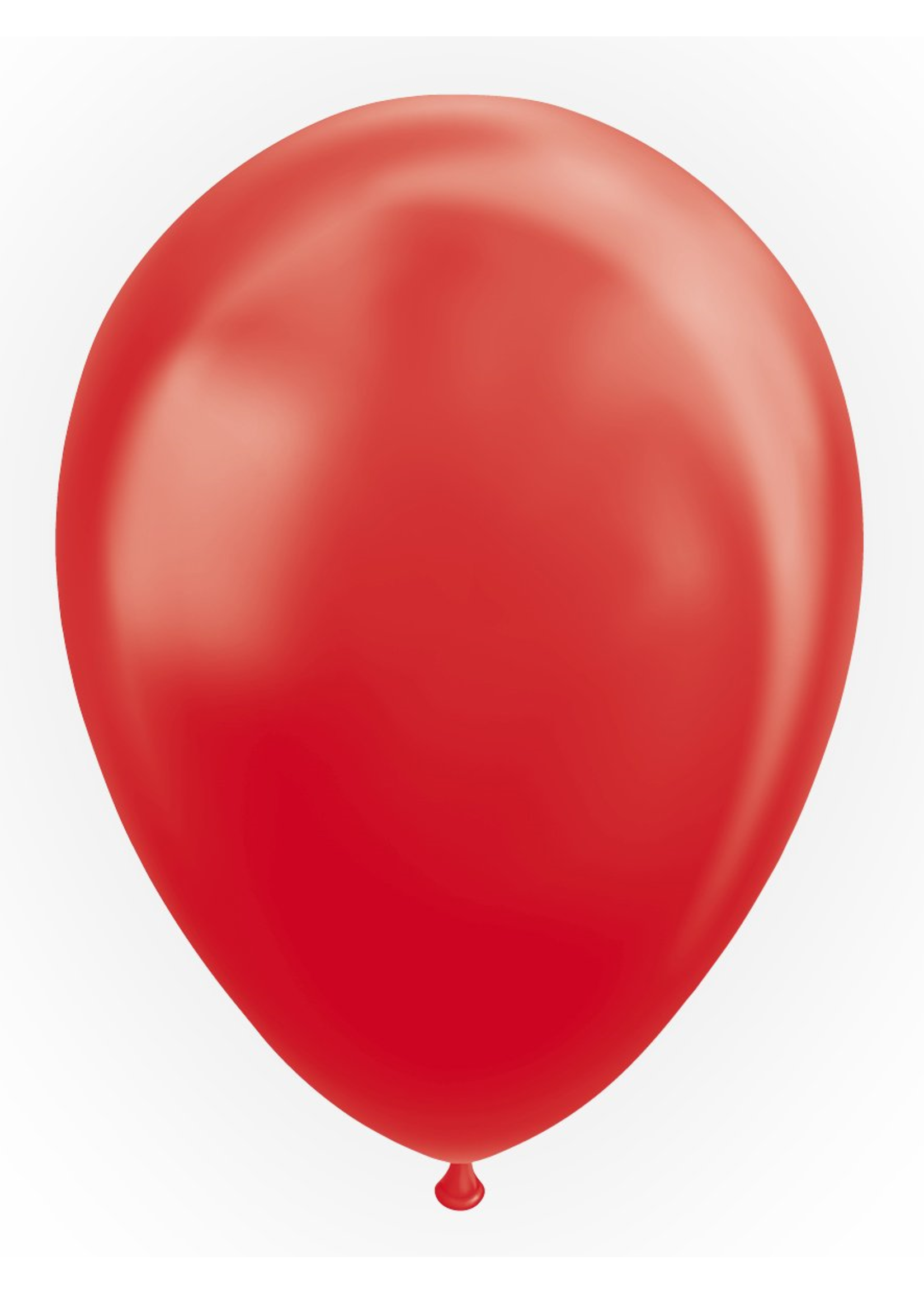 We Fiesta Party Ballonnen metallic rood