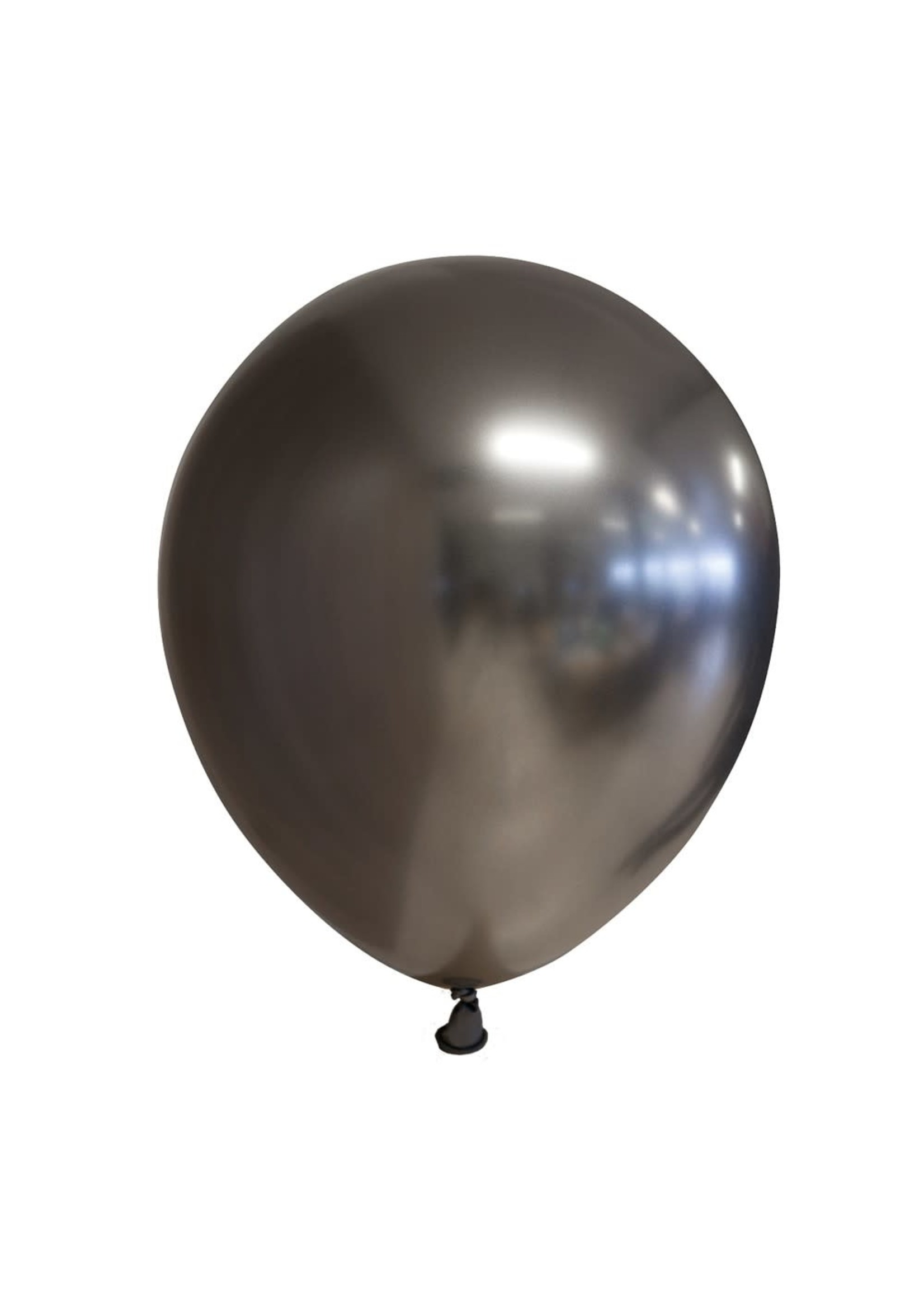 We Fiesta Party Ballonnen chrome space grijs