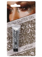 Feestkleding Breda Glitter Gel Zilver