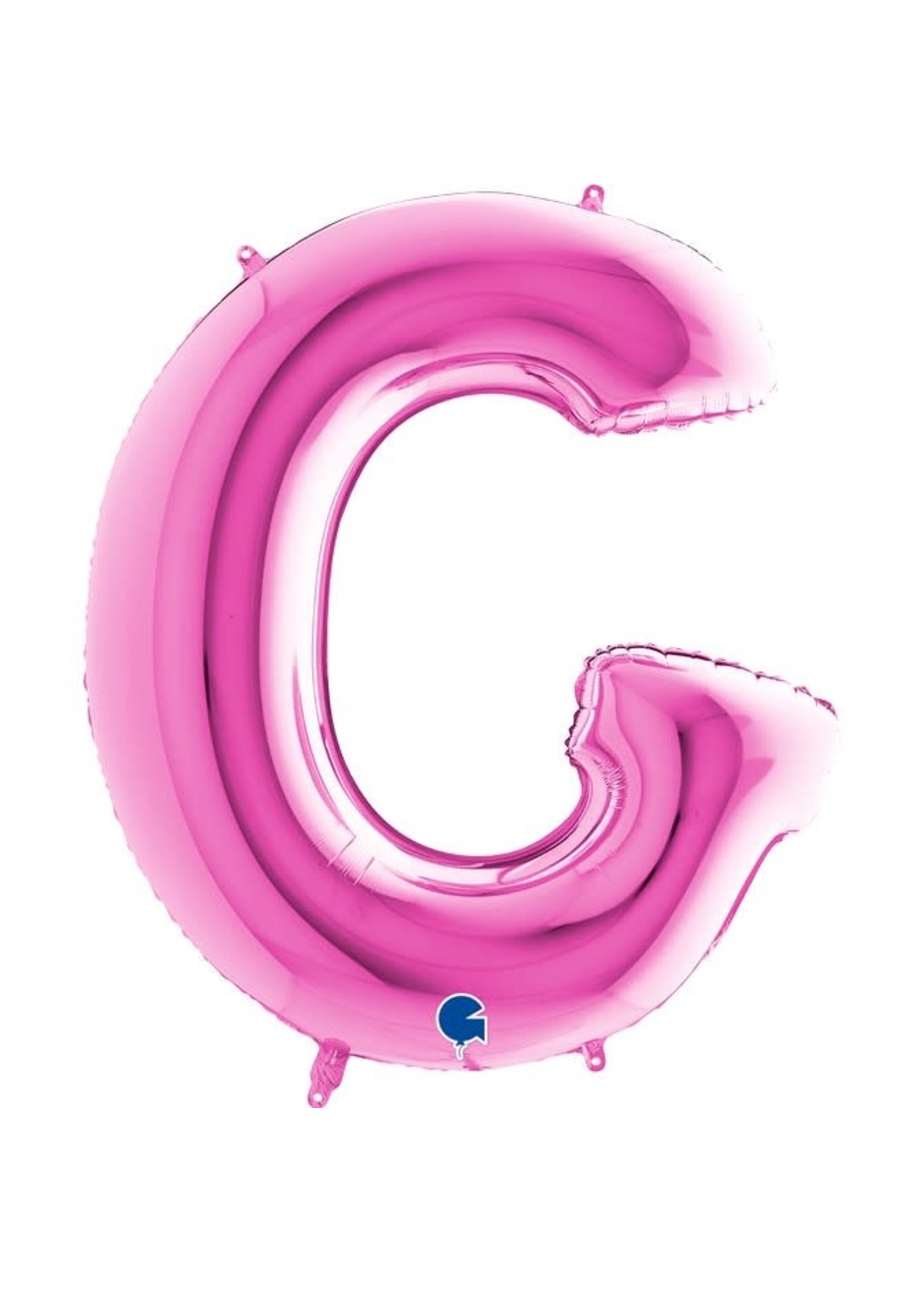 Sempertex Folie ballon letter G, knalroze