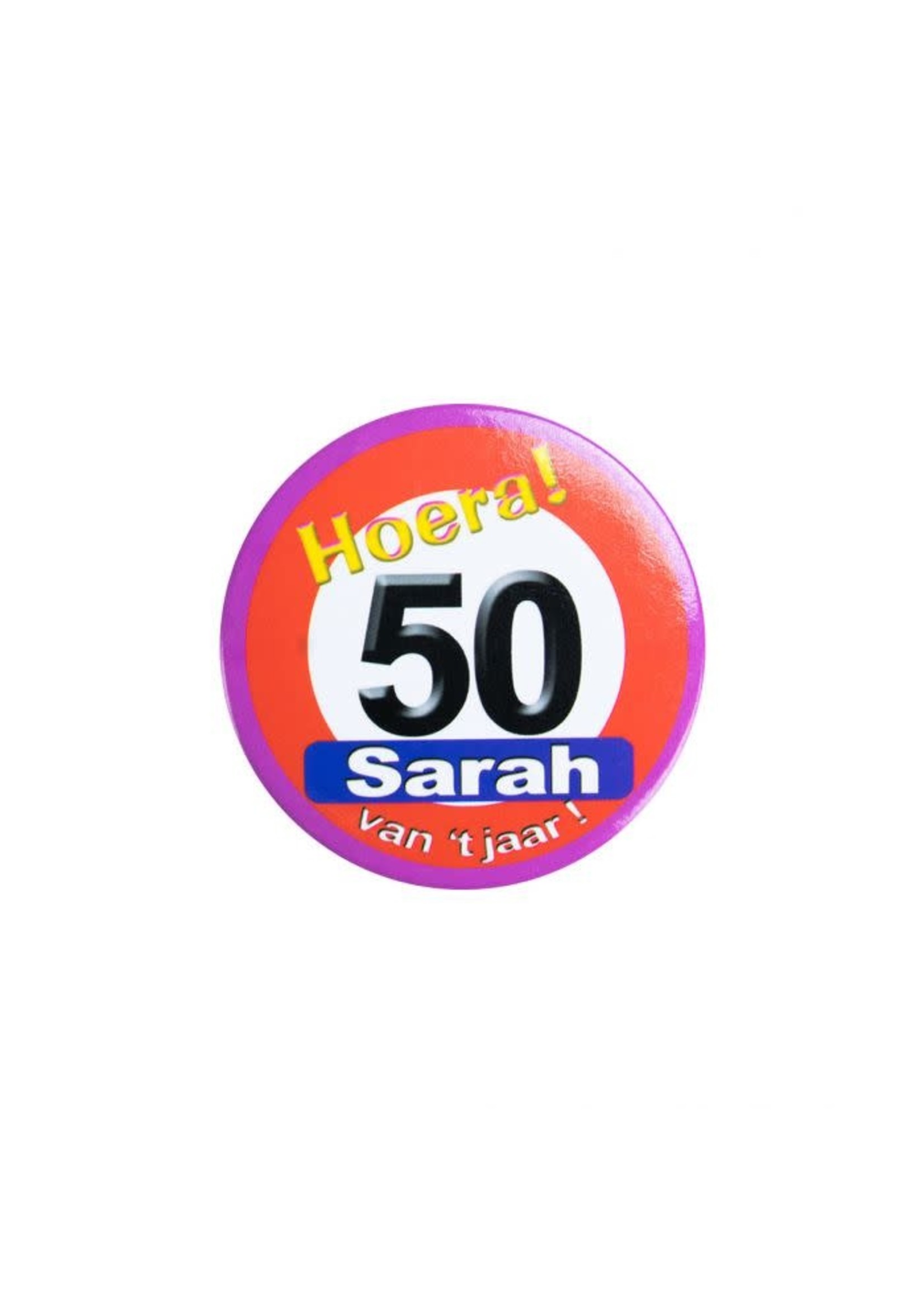 Sarah van t jaar button