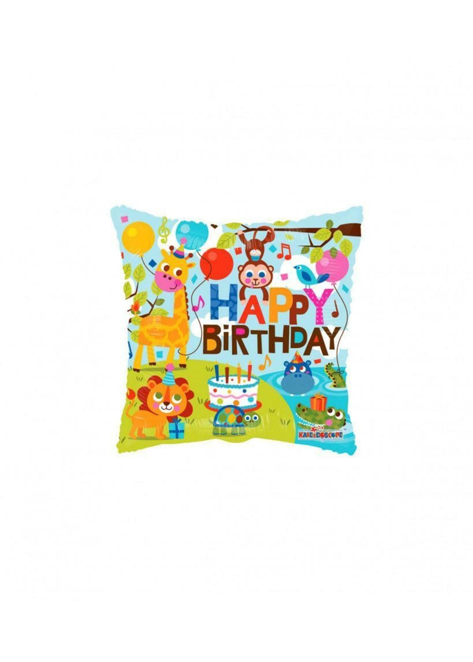 We Fiesta Party Folie ballon happy birthday 18 inch / 46 cm