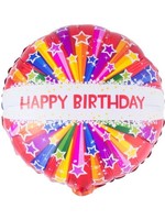 Folie ballon Happy birthday ballon