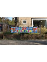 Straatbanner 3 x toeteren