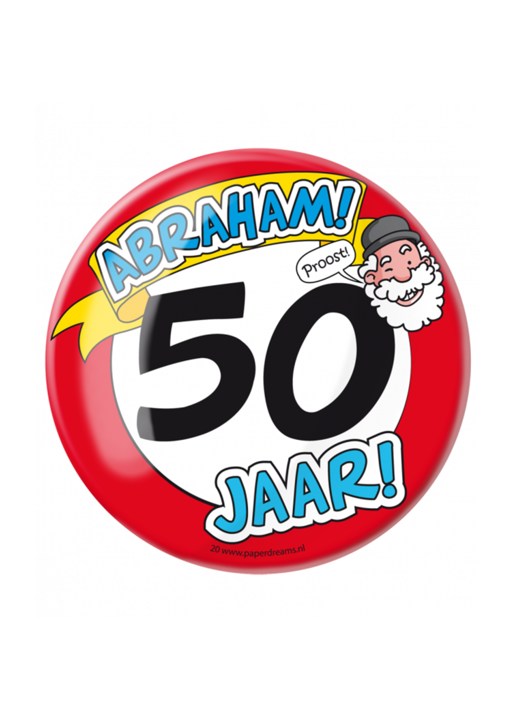 Feestkleding Breda Button Abraham XL
