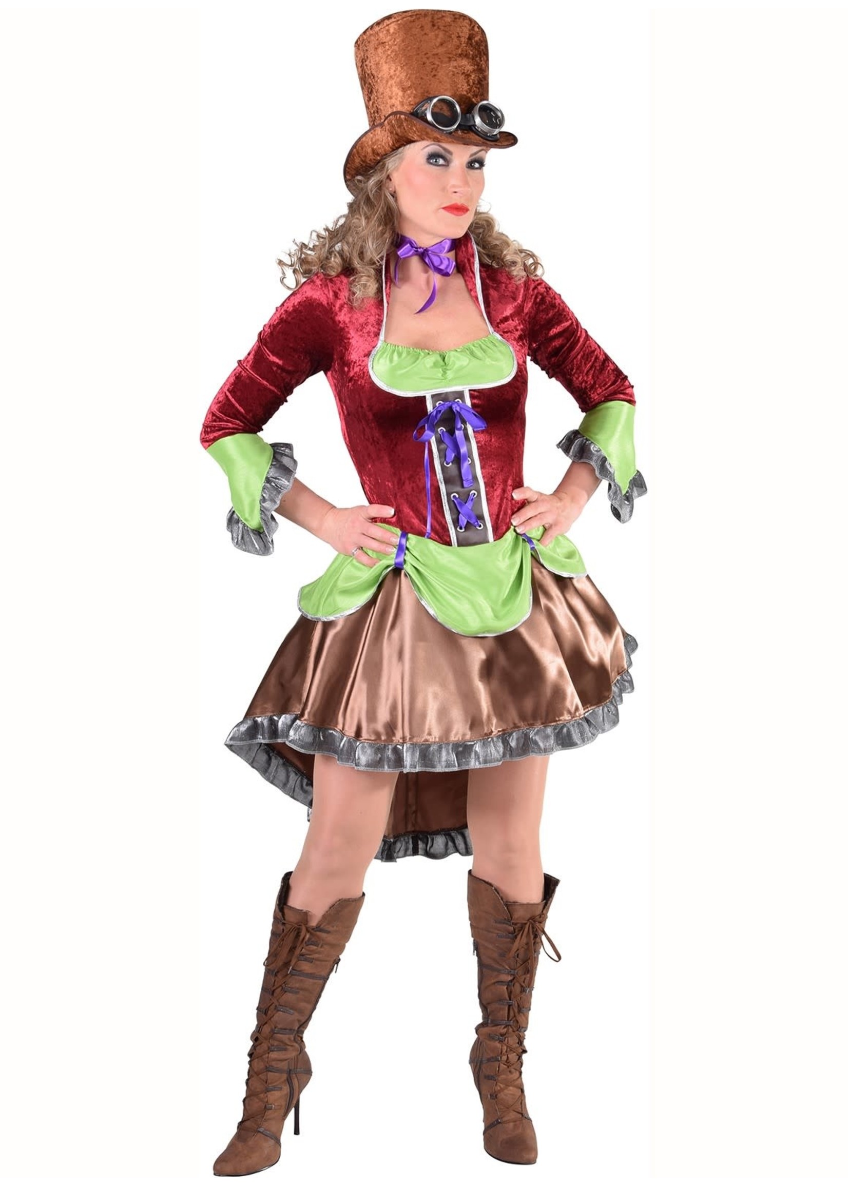 Feestkleding Breda Jurk Steampunk Burlesque