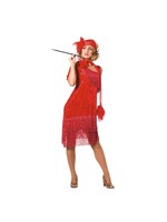 Wilbers & Wilbers Jurk Charleston rood