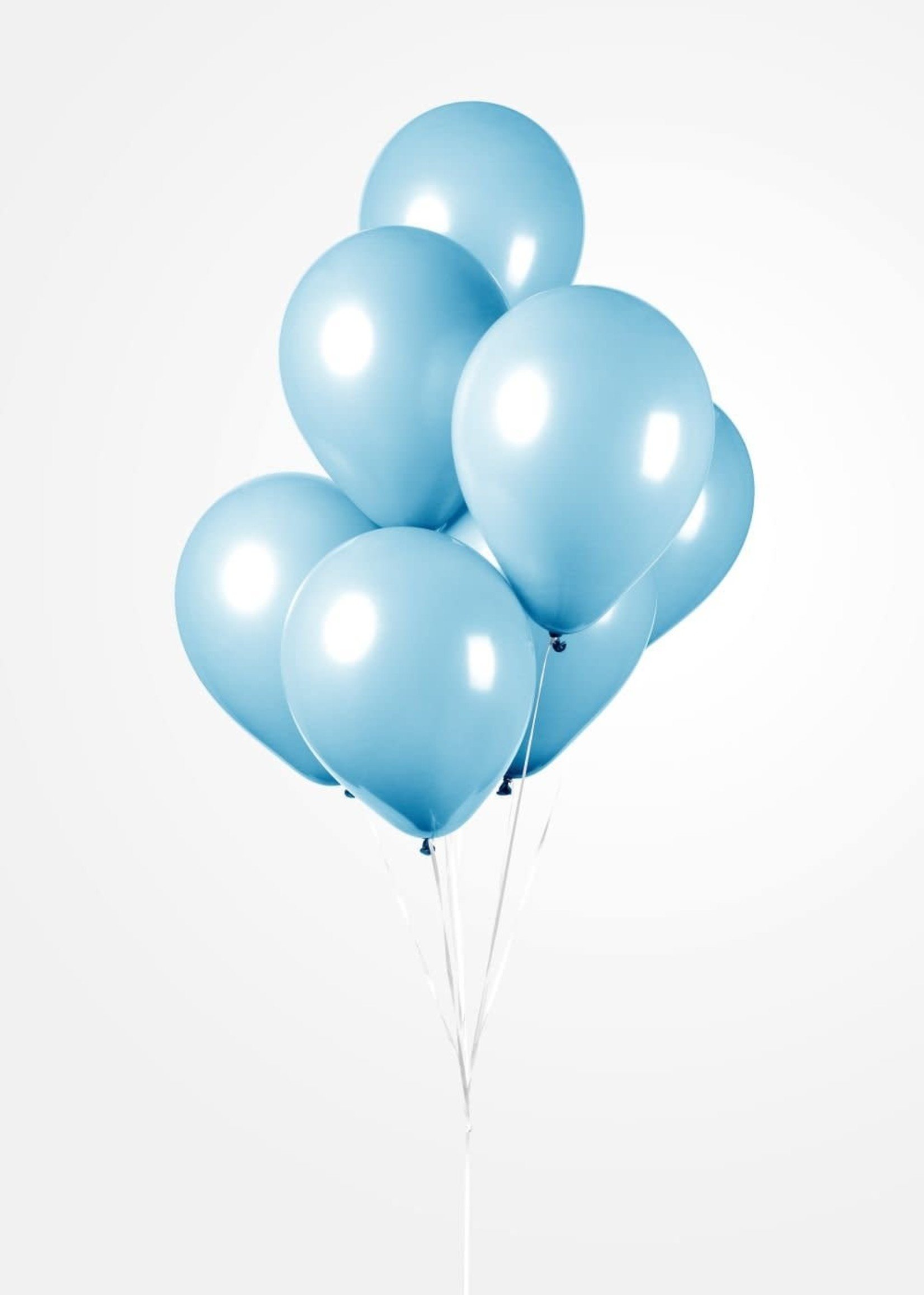 Ballonnen licht blauw