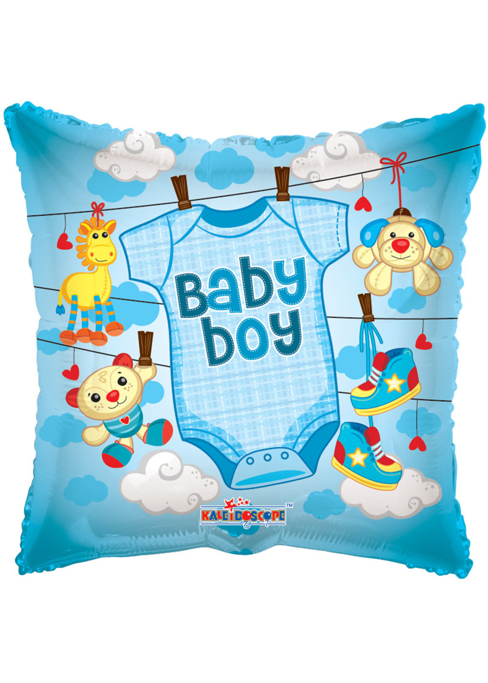 Feestkleding Breda Folie ballon Baby boy