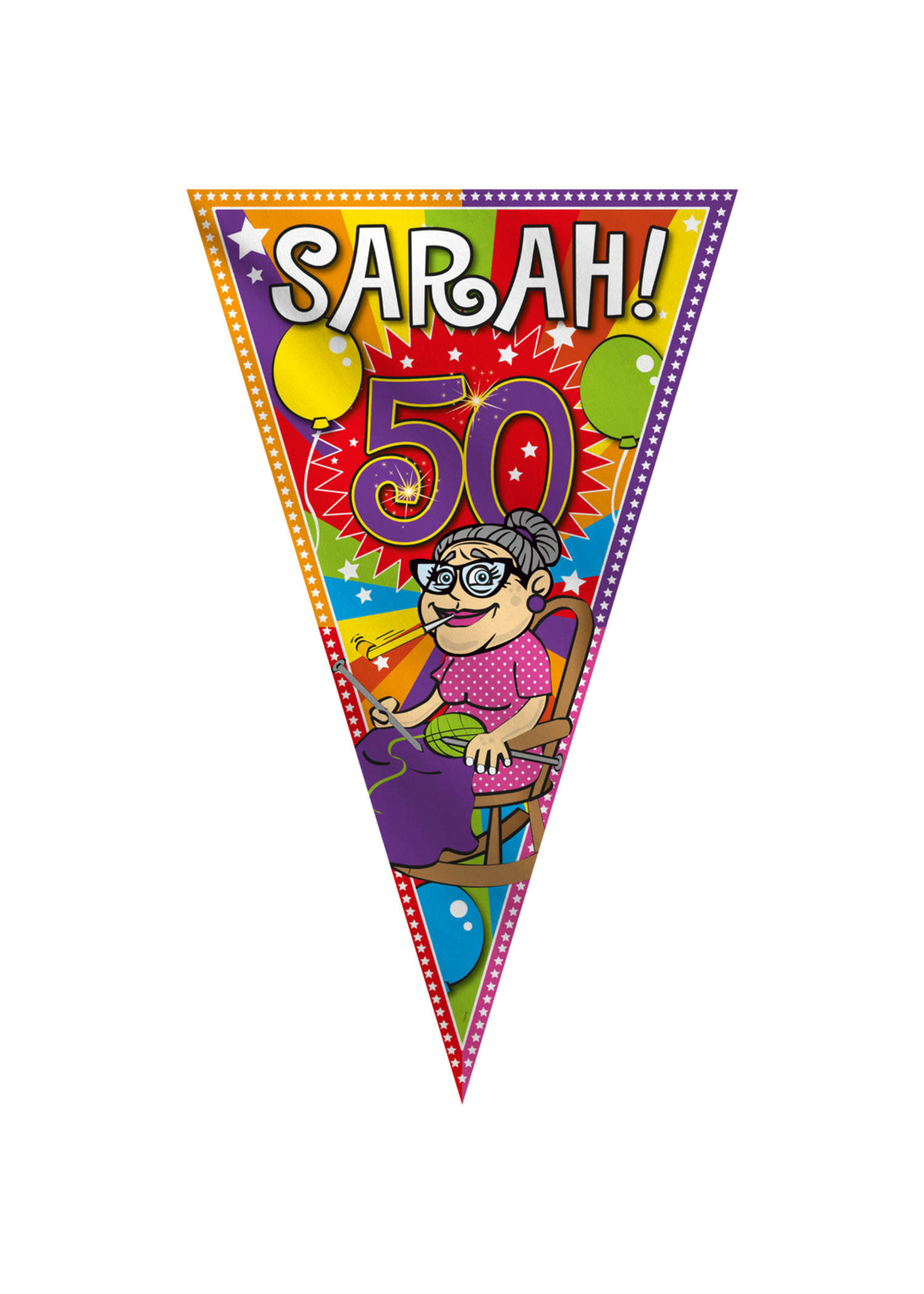 Folat Mega puntvlag Sarah