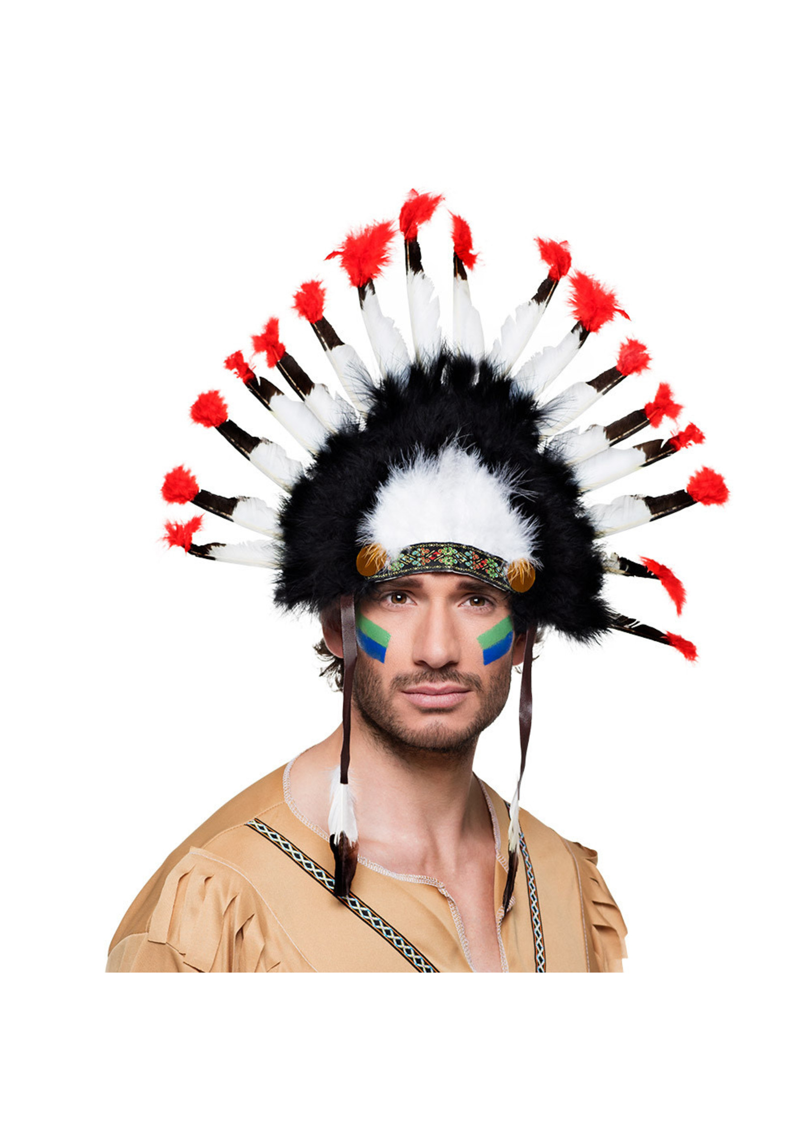 Feestkleding Breda Indianentooi Mohawk