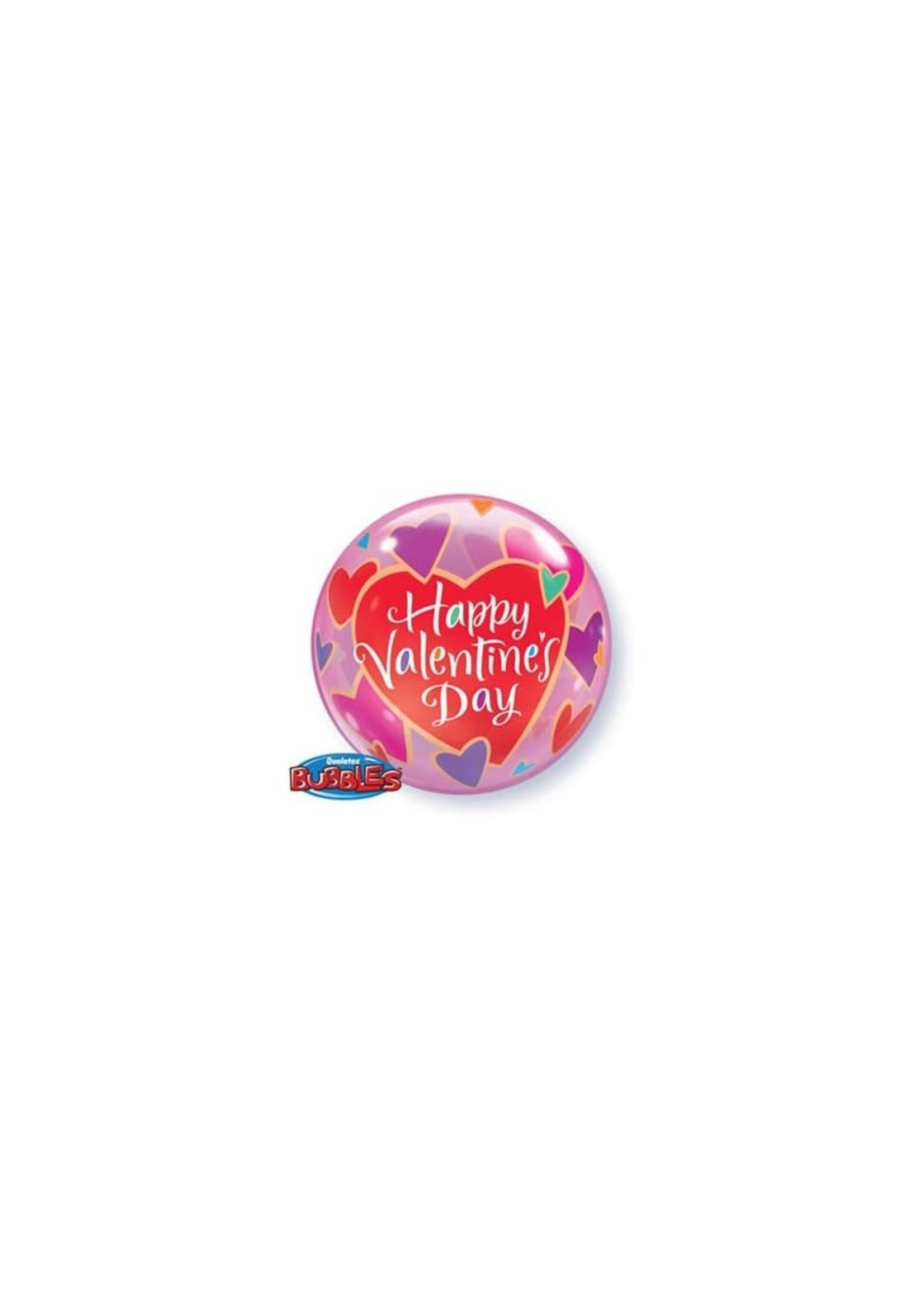 Folie ballon Happy Valentine`s day