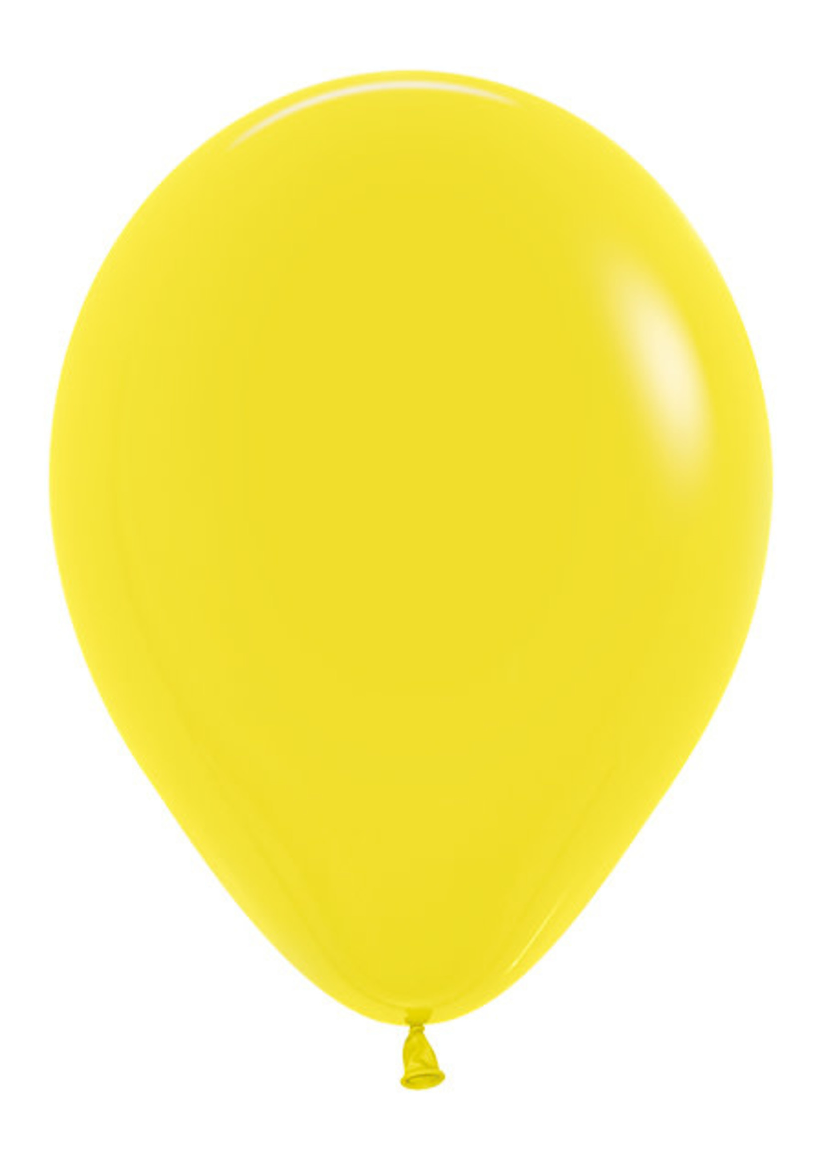 Feestkleding Breda Ballonnen Fashion Solid Yellow 020