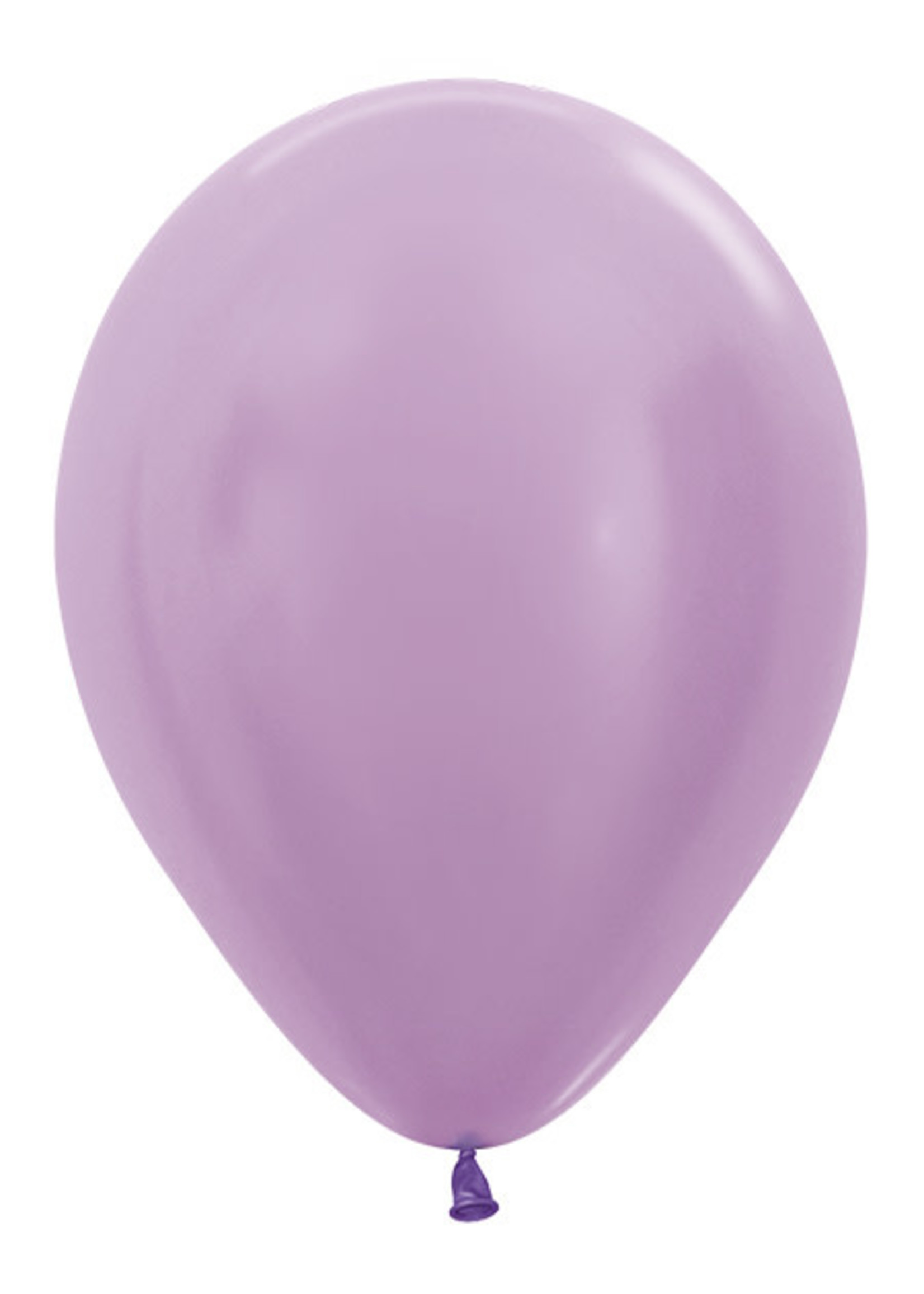 Feestkleding Breda Ballonnen Satin Lilac 450