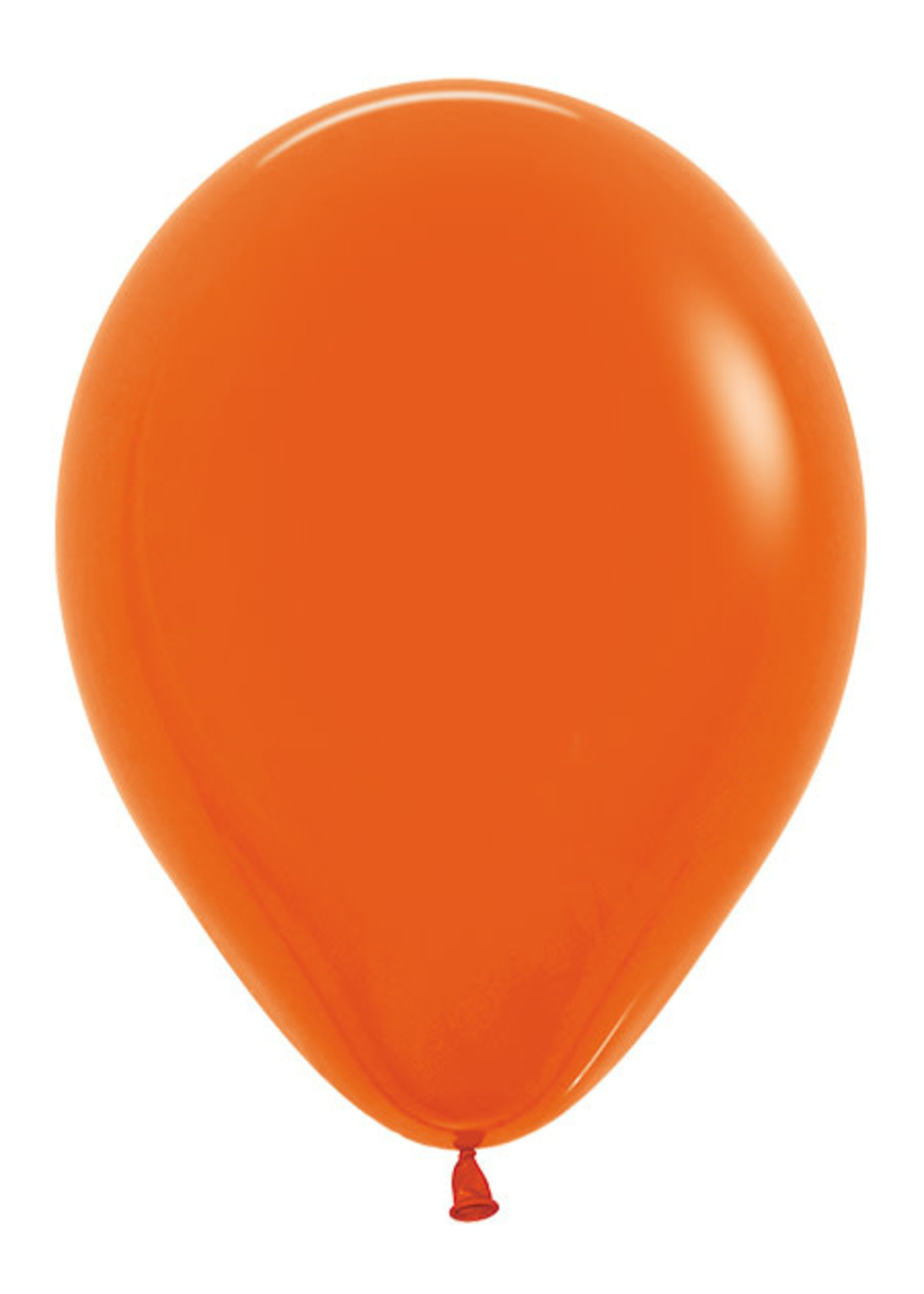 Feestkleding Breda Ballon Fashion Solid Oranje 061