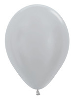 Sempertex Ballonnen Satin Silver 481 - 50 stuks