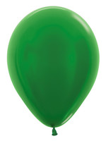 Feestkleding Breda Ballonnen Metallic Green 530