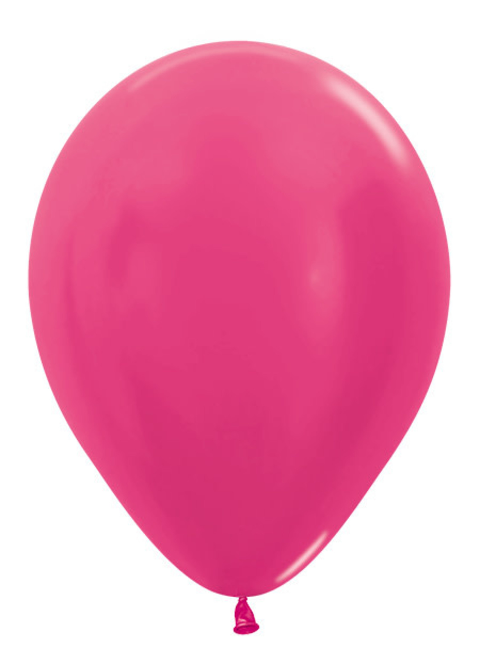 Feestkleding Breda Ballonnen Metallic Pearl Fuchsia 512