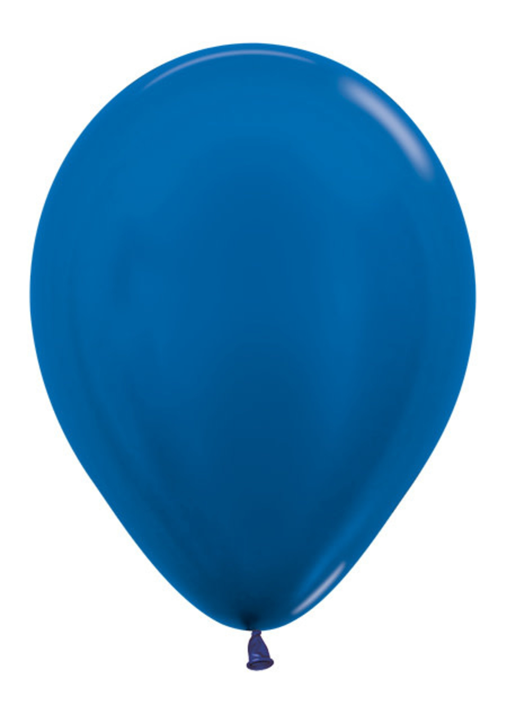 Feestkleding Breda Ballonnen Metallic Blue 540