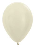 Feestkleding Breda Ballonnen Satin Pearl Ivory 473