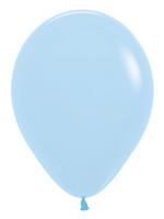 Feestkleding Breda Ballonnen Pastel Mat Blauw 640